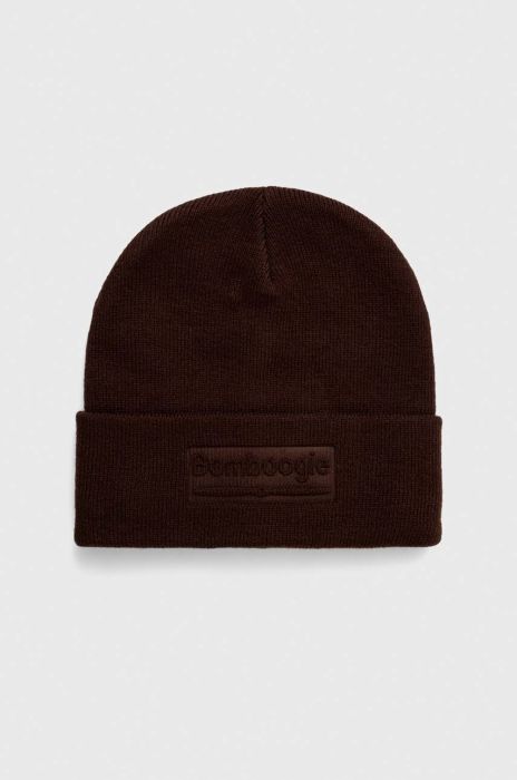 Шапка Bomboogie колір коричневий (3550326)