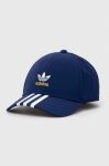 Кепка adidas Originals з аплікацією колір блакитний Кепка adidas Originals з аплікацією колір блакитний