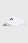 Козирок від сонця adidas Performance колір білий з принтом (3374746) Козирок від сонця adidas Performance колір білий з принтом (3374746)