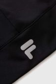 Шапка Fila Riverton колір чорний з тонкого трикотажу Шапка Fila Riverton колір чорний з тонкого трикотажу