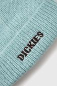 Шапка Dickies з тонкого трикотажу колір блакитний