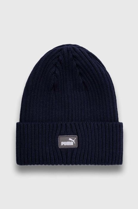 Шапка Puma колір синій з тонкого трикотажу (3550348)