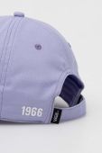 Бавовняна бейсболка Vans колір фіолетовий з аплікацією (3379158) Бавовняна бейсболка Vans колір фіолетовий з аплікацією (3379158)
