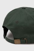 Бавовняна бейсболка Vans колір зелений з аплікацією (3419566) Бавовняна бейсболка Vans колір зелений з аплікацією (3419566)