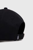 Бавовняна бейсболка Vans колір чорний з принтом (3553823) Бавовняна бейсболка Vans колір чорний з принтом (3553823)