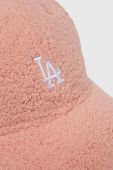 Кепка New Era колір рожевий з аплікацією LOS ANGELES DODGERS Кепка New Era колір рожевий з аплікацією LOS ANGELES DODGERS