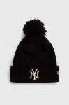 Шапка New Era колір чорний з товстого трикотажу NEW YORK YANKEES (3544252) Шапка New Era колір чорний з товстого трикотажу NEW YORK YANKEES (3544252)