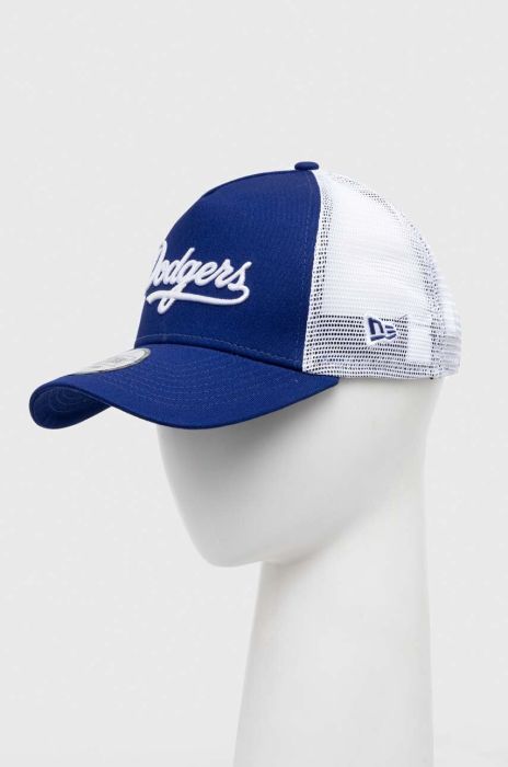 Кепка New Era колір синій візерунок LOS ANGELES DODGERS Кепка New Era колір синій візерунок LOS ANGELES DODGERS