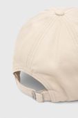 Бавовняна бейсболка Gant колір бежевий з аплікацією (3372648)