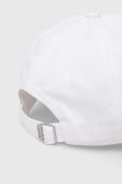 Бавовняна бейсболка Gant колір білий з аплікацією Бавовняна бейсболка Gant колір білий з аплікацією