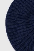 Вовняний берет United Colors of Benetton колір синій вовна (3537644)