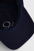 Бавовняна бейсболка United Colors of Benetton колір синій з аплікацією (3466160)