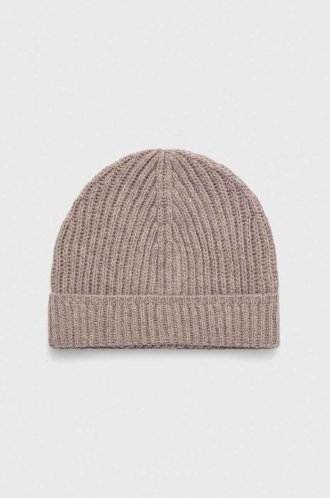 Вовняна шапка United Colors of Benetton колір сірий вовна (3537661) Вовняна шапка United Colors of Benetton колір сірий вовна (3537661)