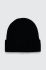 Шапка з домішкою вовни Sisley колір чорний з тонкого трикотажу (3629462)
