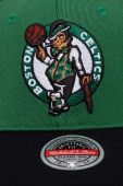Кепка з домішкою вовни Mitchell&Ness BOSTON CELTICS колір зелений візерунок Кепка з домішкою вовни Mitchell&Ness BOSTON CELTICS колір зелений візерунок