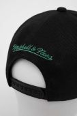 Кепка Mitchell&Ness BOSTON CELTICS колір чорний з аплікацією