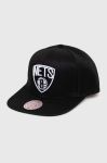 Кепка Mitchell&Ness BROOKLYN NETS колір чорний з аплікацією (3513365) Кепка Mitchell&Ness BROOKLYN NETS колір чорний з аплікацією (3513365)