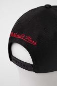 Кепка Mitchell&Ness CHICAGO BULLS колір чорний з аплікацією Кепка Mitchell&Ness CHICAGO BULLS колір чорний з аплікацією