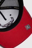 Кепка Mitchell&Ness CHICAGO BULLS колір сірий з аплікацією Кепка Mitchell&Ness CHICAGO BULLS колір сірий з аплікацією