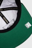 Бавовняна бейсболка Mitchell&Ness BROOKLYN NETS колір білий візерунок Бавовняна бейсболка Mitchell&Ness BROOKLYN NETS колір білий візерунок