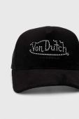 Кепка Von Dutch колір чорний з аплікацією (3434041) Кепка Von Dutch колір чорний з аплікацією (3434041)