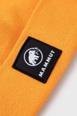 Шапка Mammut Fedoz колір помаранчевий з тонкого трикотажу