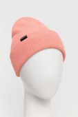 Шапка Burton Recycled All Day Long колір рожевий з товстого трикотажу Шапка Burton Recycled All Day Long колір рожевий з товстого трикотажу