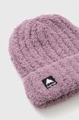 Шапка Burton Plush колір фіолетовий з товстого трикотажу