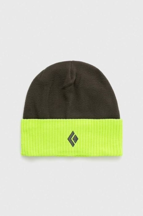 Шапка Black Diamond колір зелений з тонкого трикотажу Шапка Black Diamond колір зелений з тонкого трикотажу