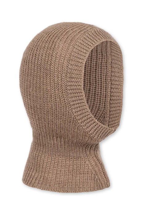 Дитяча балаклава Konges Sl?jd колір коричневий Дитяча балаклава Konges Sl?jd колір коричневий