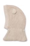 Дитяча балаклава Liewood колір бежевий