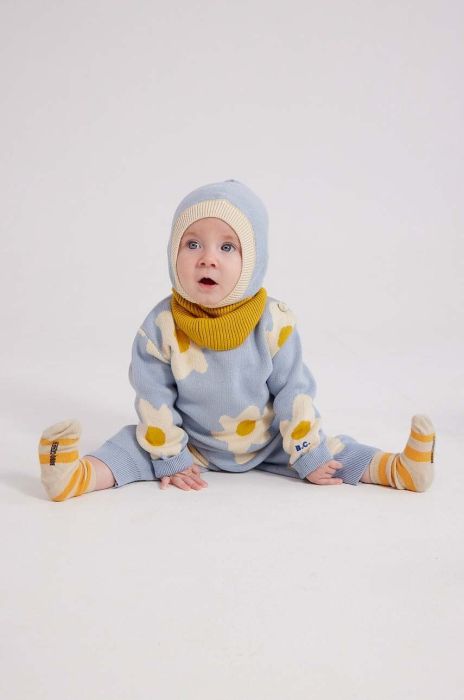 Дитяча балаклава Bobo Choses колір блакитний (3481357) Дитяча балаклава Bobo Choses колір блакитний (3481357)