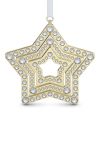 Декоративна підвіска Swarovski Holiday Magic Star L колір срібний Декоративна підвіска Swarovski Holiday Magic Star L колір срібний