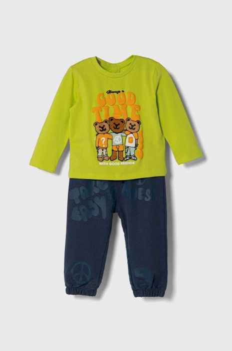 Cпортивний костюм для немовлят Guess колір зелений (3362707) Cпортивний костюм для немовлят Guess колір зелений (3362707)