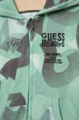 Дитячий бавовняний спортивний костюм Guess колір зелений (3299201)