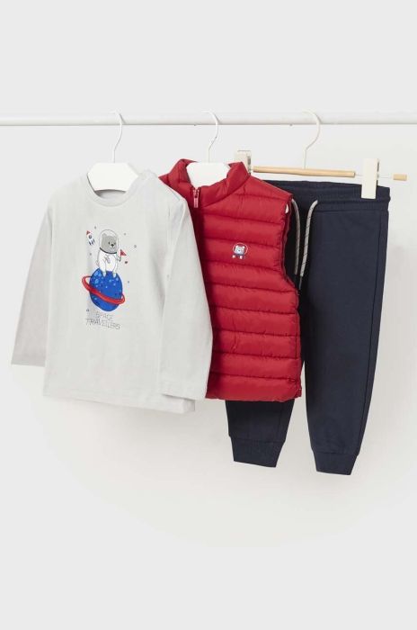 Комплект для немовлят Mayoral колір червоний (3445841) Комплект для немовлят Mayoral колір червоний (3445841)