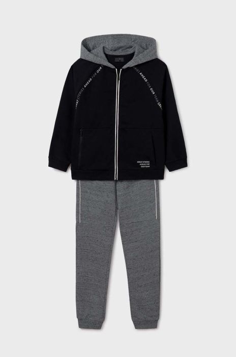 Дитячий спортивний костюм Mayoral колір чорний (3408550) Дитячий спортивний костюм Mayoral колір чорний (3408550)