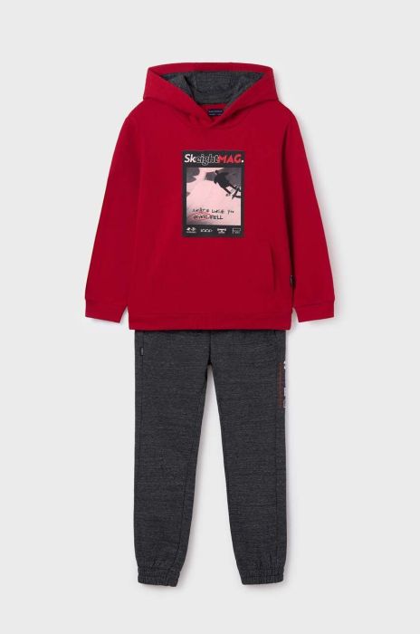 Дитячий спортивний костюм Mayoral колір червоний (3450252) Дитячий спортивний костюм Mayoral колір червоний (3450252)