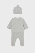 Комплект для немовлят Mayoral Newborn Gift box колір сірий (3579126)