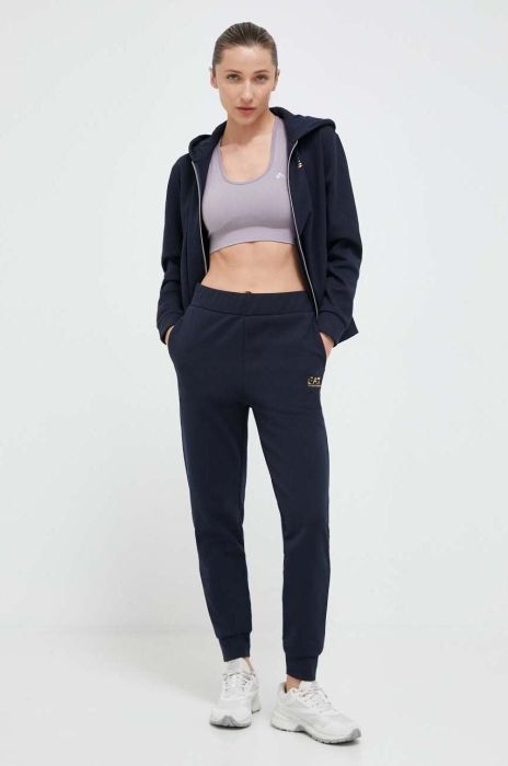 Комплект лаунж EA7 Emporio Armani жіночий колір синій