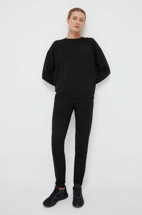 Спортивний костюм EA7 Emporio Armani жіночий колір чорний (3453937) Спортивний костюм EA7 Emporio Armani жіночий колір чорний (3453937)