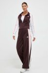 Спортивний костюм adidas жіночий колір коричневий