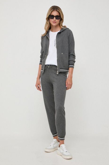 Спортивний костюм Liu Jo жіночий колір сірий Спортивний костюм Liu Jo жіночий колір сірий