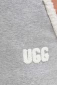 Спортивні штани UGG колір сірий однотонні Спортивні штани UGG колір сірий однотонні