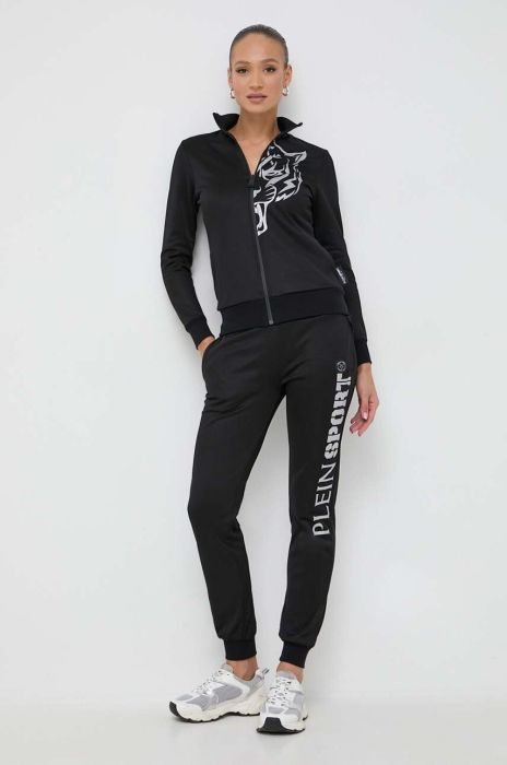 Спортивний костюм PLEIN SPORT жіночий колір чорний (3625128) Спортивний костюм PLEIN SPORT жіночий колір чорний (3625128)
