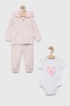 Комплект для немовлят Guess колір рожевий (3329877) Комплект для немовлят Guess колір рожевий (3329877)
