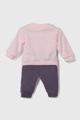 Cпортивний костюм для немовлят adidas I 3S JOG колір рожевий Cпортивний костюм для немовлят adidas I 3S JOG колір рожевий