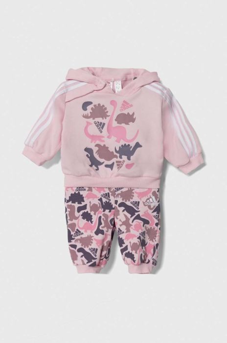 Дитячий спортивний костюм adidas колір рожевий (3379164)