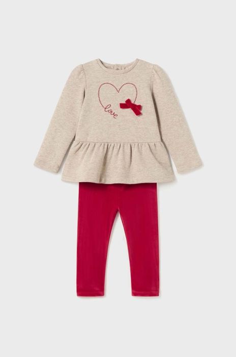 Комплект для немовлят Mayoral колір червоний (3428967) Комплект для немовлят Mayoral колір червоний (3428967)