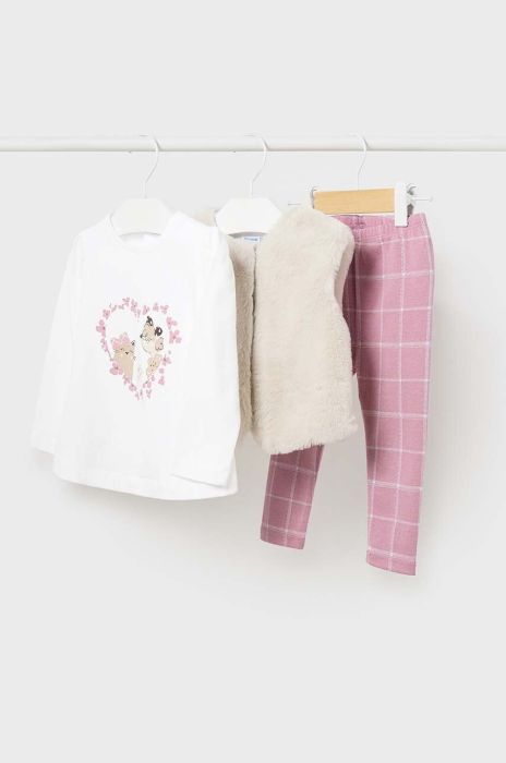 Комплект для немовлят Mayoral колір рожевий (3428971) Комплект для немовлят Mayoral колір рожевий (3428971)